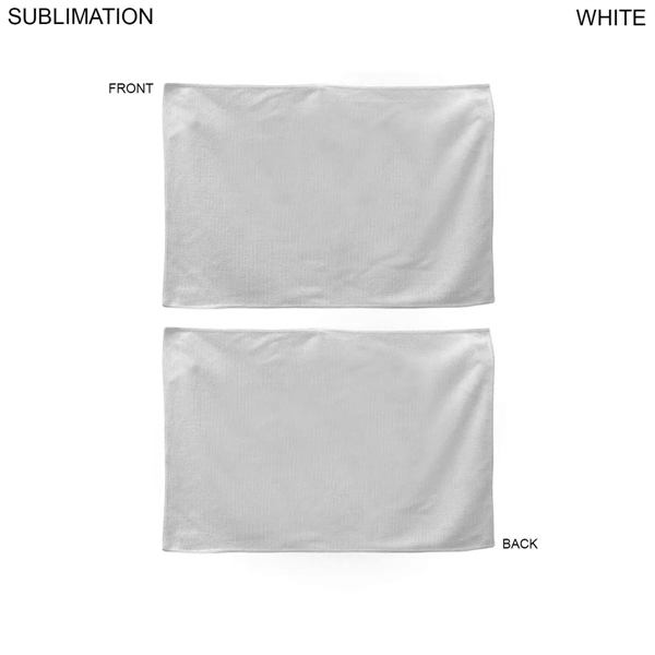 Gym, Workout towel in Microfiber Dri-lite Terry, 12x18, Sublimated Edge to... from ASI 53509 FIEL-Fairdeal Import & Export / FIEL