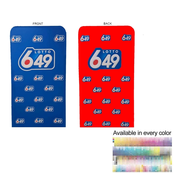 Replacement Full Color Graphics Double Sided for 4'W x 90"H EuroFit... from ASI 53509 FIEL-Fairdeal Import & Export / FIEL