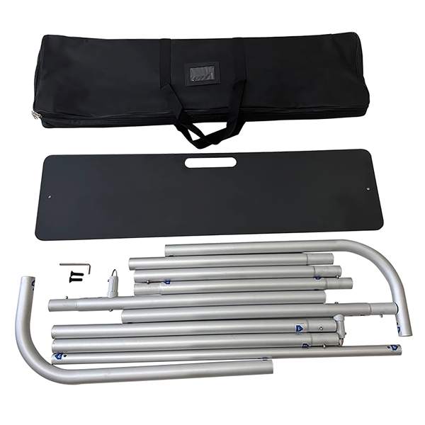 3'W x 90"H EuroFit Banner with Steel Base, Full Color Graphics... from ASI 53509 FIEL-Fairdeal Import & Export / FIEL