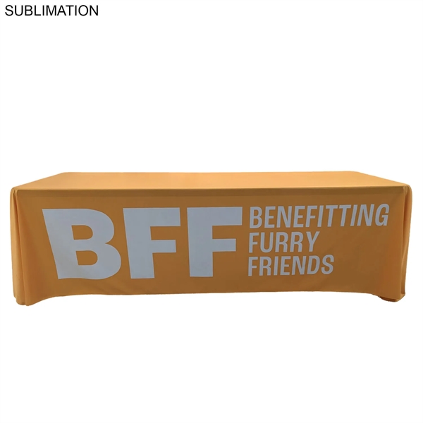 Sublimated PREMIUM Table Cloth for 8' table, Drape style, 4 sided,... from ASI 53509 FIEL-Fairdeal Import & Export / FIEL