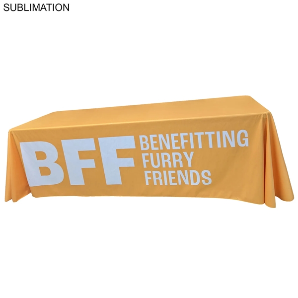 Sublimated PREMIUM Table Cloth for 8' table, Drape style, 4 sided,... from ASI 53509 FIEL-Fairdeal Import & Export / FIEL