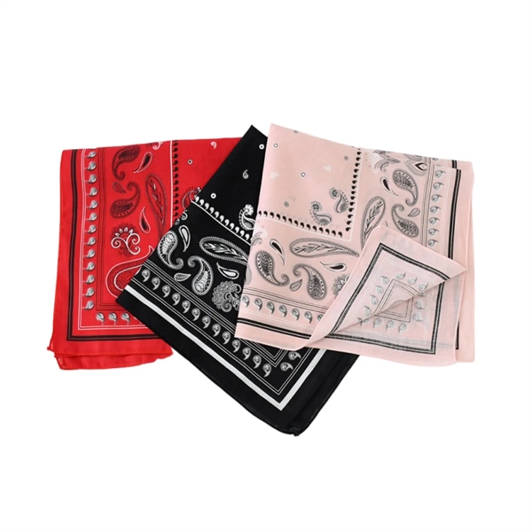Cotton reusable bandana plus free full color digital imprint on 1... from ASI 37218 Athena Promo (tm)