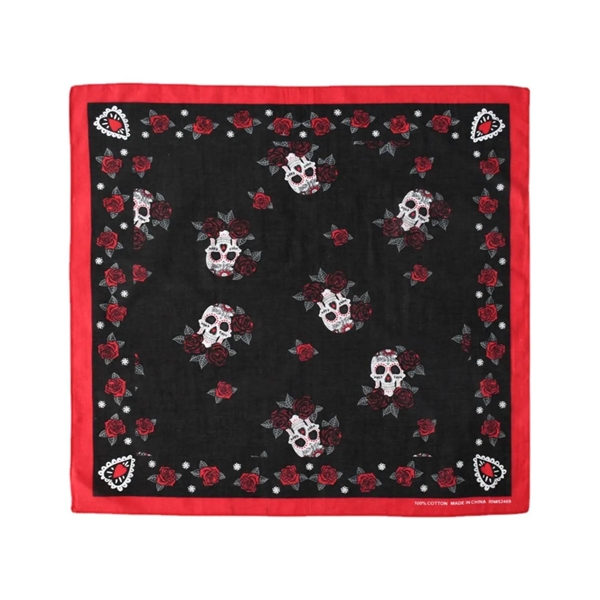 Cotton reusable bandana plus free full color digital imprint on 1... from ASI 37218 Athena Promo (tm)