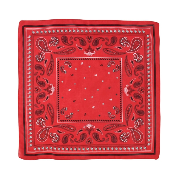 Cotton reusable bandana plus free full color digital imprint on 1... from ASI 37218 Athena Promo (tm)