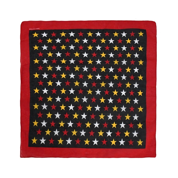 Cotton reusable bandana plus free full color digital imprint on 1... from ASI 37218 Athena Promo (tm)