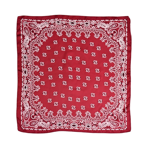 Imitated silk bandana plus free full color digital imprint on 1... from ASI 37218 Athena Promo (tm)