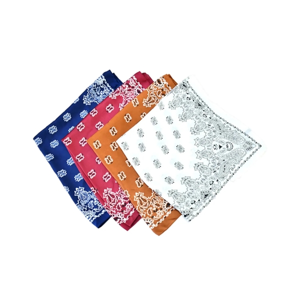 Imitated silk bandana plus free full color digital imprint on 1... from ASI 37218 Athena Promo (tm)