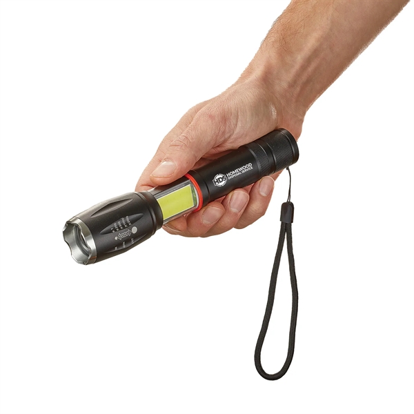 A flashlight and work light in one. 6" long when closed,... from ASI 46170 Compass Industries Inc