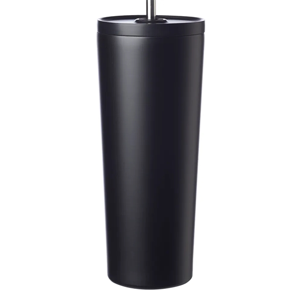 26 oz. vacuum insulated stainless steel tumbler; with straw and lid.... from ASI 39552 BEL Promo