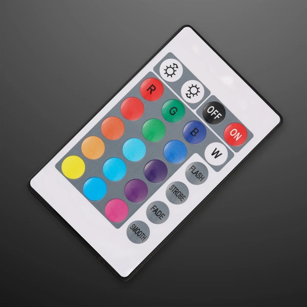 Blank or imprinted. 6" Mid-Size Light Cube, Remote Controlled Decor... from ASI 34194 ALightPromos / Alight Promotional Products