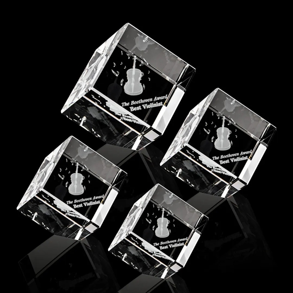 The 3D Burrill Award on Base is a perfectly polished cube... from ASI 84592 St Regis Group / St Regis