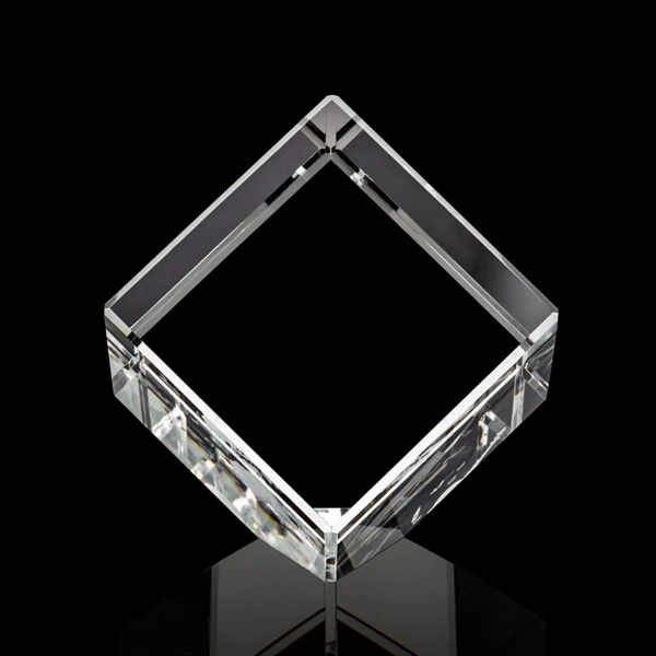 The 3D Burrill Award on Base is a perfectly polished cube... from ASI 84592 St Regis Group / St Regis