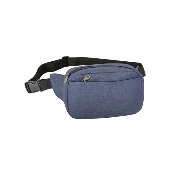Three Zippered Heather Fanny Pack... from ASI 31517 Admart Products / Admart Line