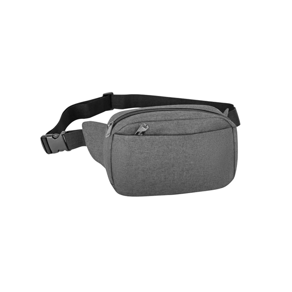 Three Zippered Heather Fanny Pack... from ASI 31517 Admart Products / Admart Line