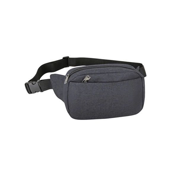 Three Zippered Heather Fanny Pack... from ASI 31517 Admart Products / Admart Line