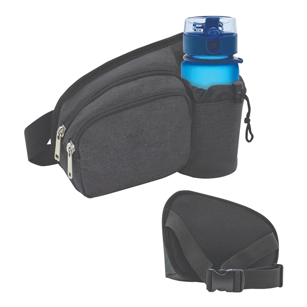 Fanny pack with adjustable strap up to 45" waist, Imprint the... from ASI 31517 Admart Products