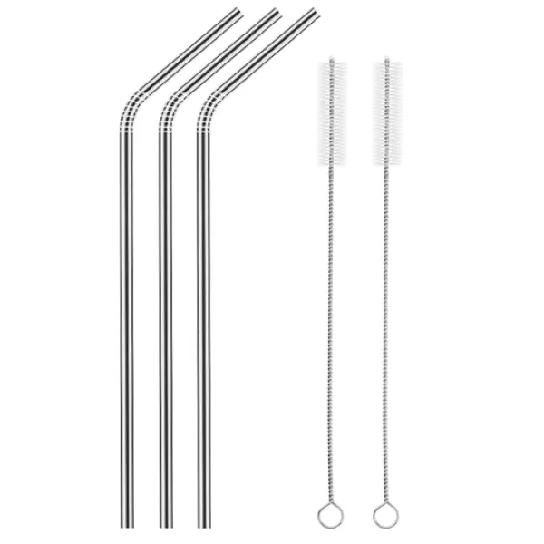 8.5" x 0.24" or 8.5" x 0.32" stainless steel drinking straw... from ASI 30250 AZX Sport USA