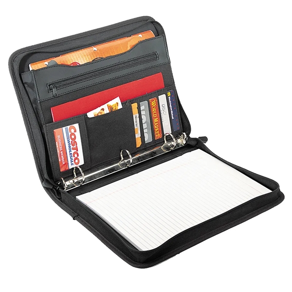 Poly writing folder made of 600 denier polyester.... from ASI 31517 Admart Products / Admart Line