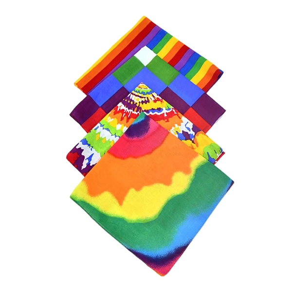 Polyester reusable bandana plus full color digital imprint on 1 location... from ASI 37218 Athena Promo (tm)