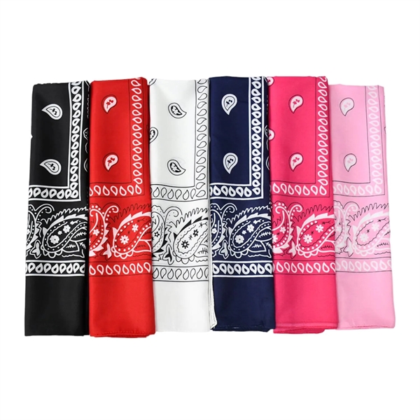 Polyester reusable bandana plus full color digital imprint on 1 location... from ASI 37218 Athena Promo (tm)