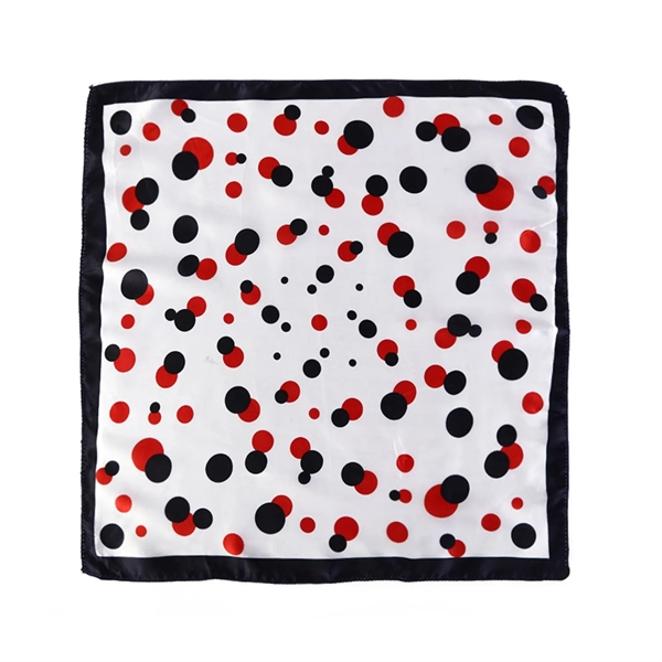 Satin reusable bandana plus full color digital imprint on 1 location... from ASI 37218 Athena Promo (tm)