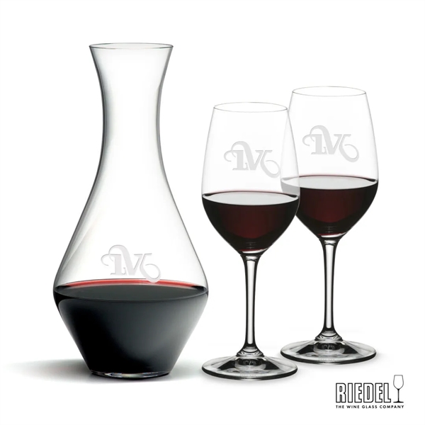 The RIEDEL Merlot Decanter is paired with RIEDEL Oenologue Wine Glasses... from ASI 84592 St Regis Group
