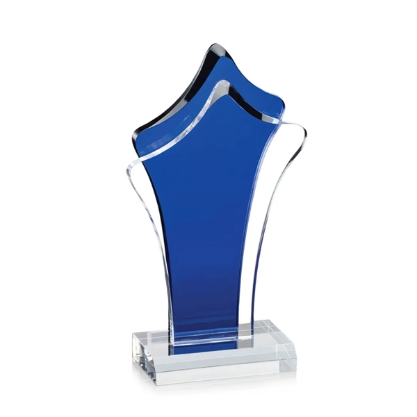 The organic shape of the Tonga VividPrint™ Award is given a... from ASI 84592 St Regis Group / St Regis