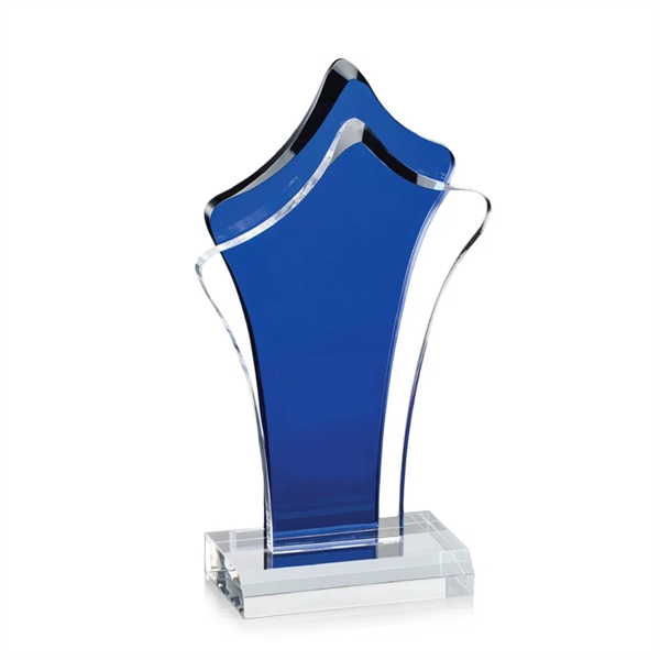 The organic shape of the Tonga VividPrint™ Award is given a... from ASI 84592 St Regis Group / St Regis