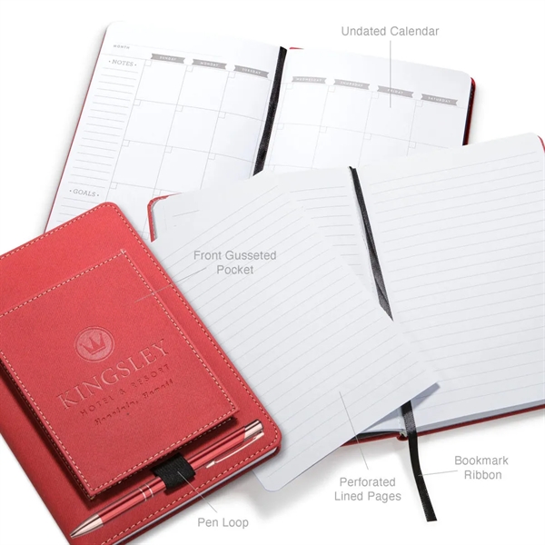 Nowhere to put your phone? Our Austin journal solves this universal... from ASI 84592 St Regis Group