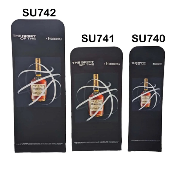 Replacement Full Color Graphics Double Sided for 3'W x 78"H EuroFit... from ASI 53509 FIEL-Fairdeal Import & Export / FIEL