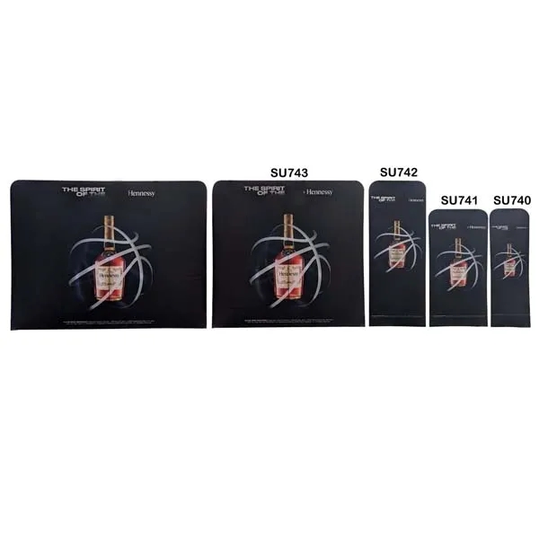 Replacement Full Color Graphics Double Sided for 3'W x 78"H EuroFit... from ASI 53509 FIEL-Fairdeal Import & Export / FIEL