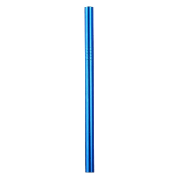 Reusable stainless steel drinking straw with straight design. 6mm diameter. Assembled... from ASI 30250 AZX Sport USA