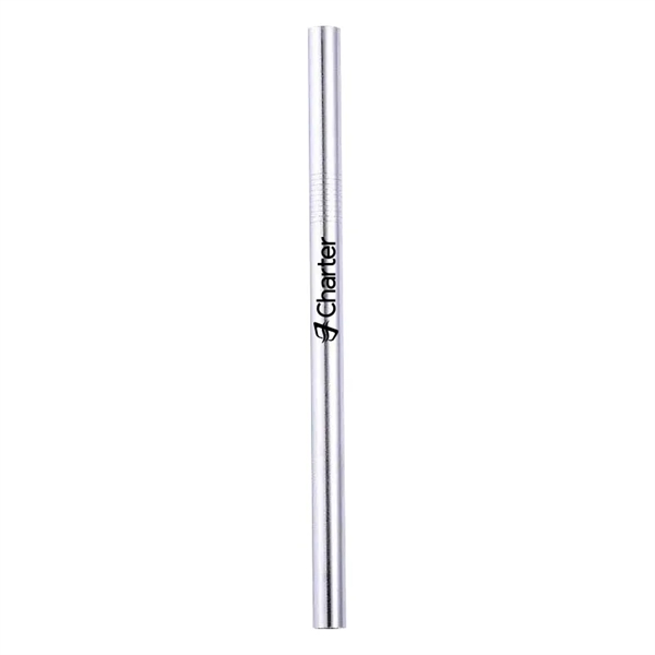 Reusable stainless steel drinking straw with straight design. 6mm diameter. Assembled... from ASI 30250 AZX Sport USA