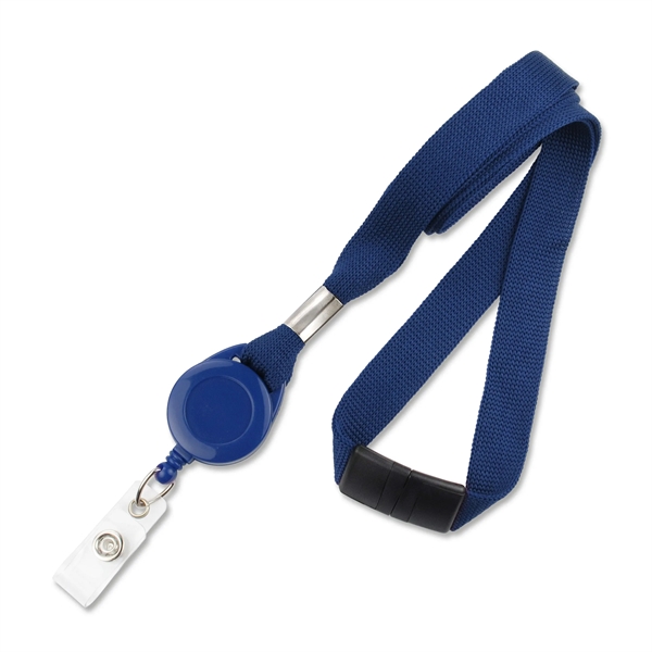 Unique custom lanyard/badge reel combo includes a free breakaway. Both reel... from ASI 79898 Promovision / PROMOVISION