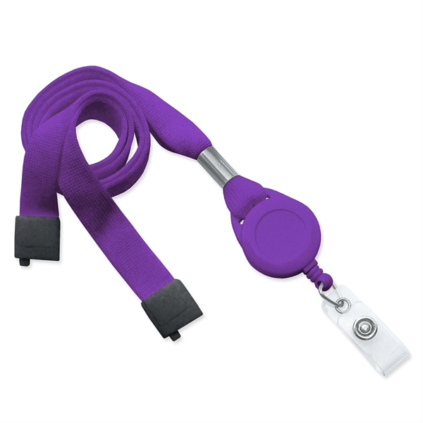 Unique custom lanyard/badge reel combo includes a free breakaway. Both reel... from ASI 79898 Promovision / PROMOVISION