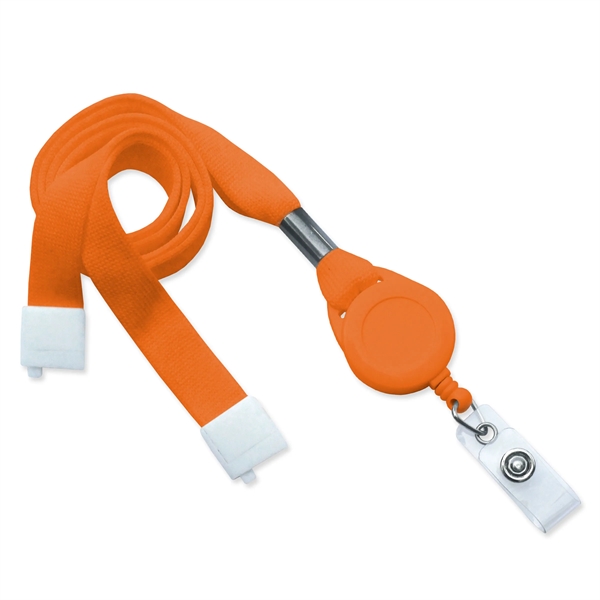 Unique custom lanyard/badge reel combo includes a free breakaway. Both reel... from ASI 79898 Promovision / PROMOVISION