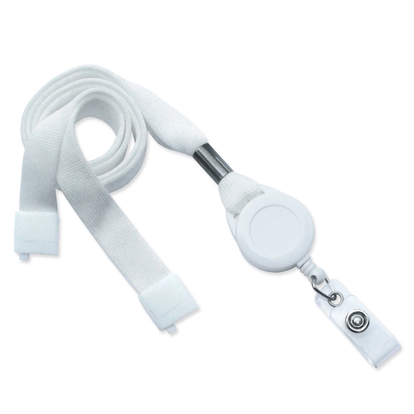 Unique custom lanyard/badge reel combo includes a free breakaway. Both reel... from ASI 79898 Promovision / PROMOVISION