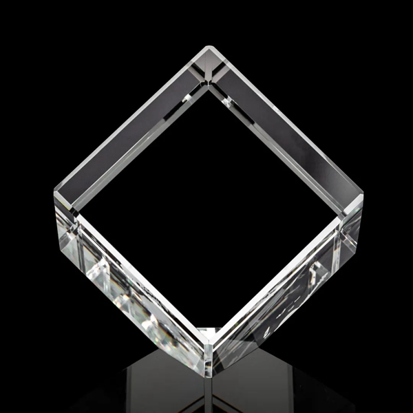 The 3D Burrill Award on Base is a perfectly polished cube... from ASI 84592 St Regis Group / St Regis