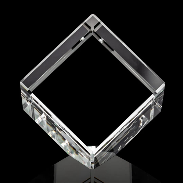 The 3D Burrill Award on Base is a perfectly polished cube... from ASI 84592 St Regis Group / St Regis