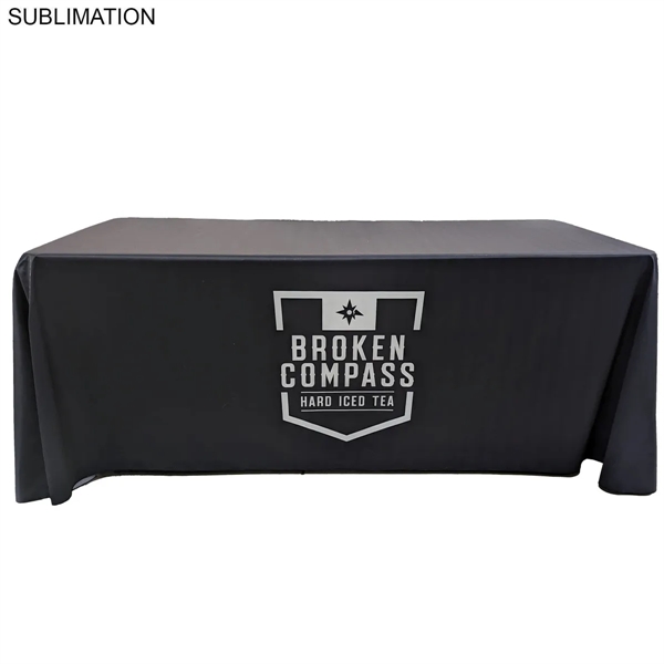 Sublimated PREMIUM Table Cloth for 6' table, Drape style, 4 sided,... from ASI 53509 FIEL-Fairdeal Import & Export / FIEL