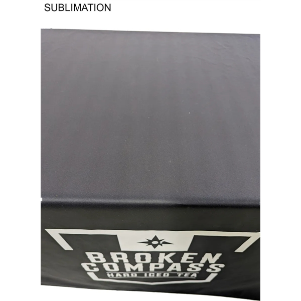 Sublimated PREMIUM Table Cloth for 6' table, Drape style, 4 sided,... from ASI 53509 FIEL-Fairdeal Import & Export / FIEL