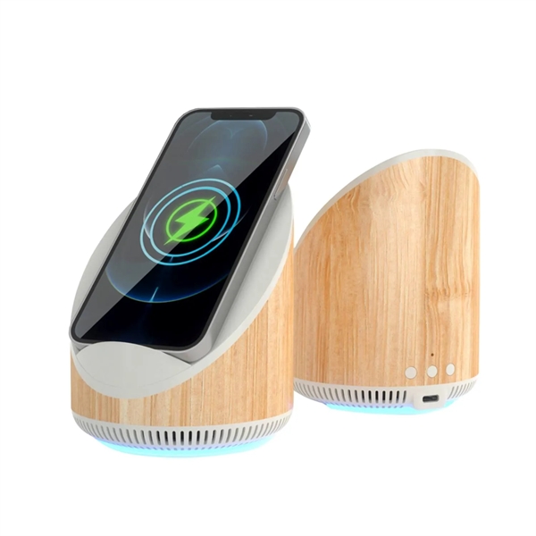 Portable iWatch magnetic wireless charger plus silkscreen imprint on 1 location... from ASI 37218 Athena Promo (tm)