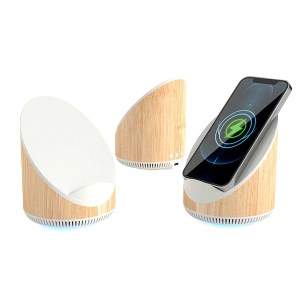 Portable iWatch magnetic wireless charger plus silkscreen imprint on 1 location... from ASI 37218 Athena Promo (tm)