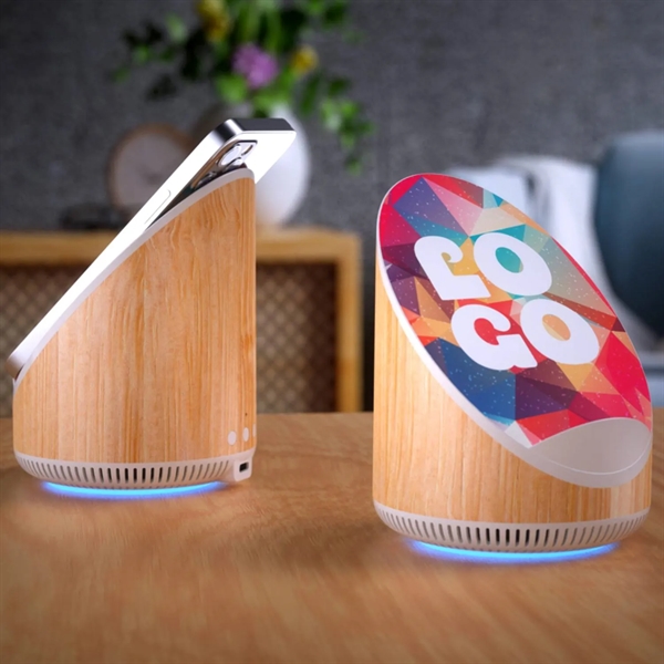 Portable iWatch magnetic wireless charger plus silkscreen imprint on 1 location... from ASI 37218 Athena Promo (tm)