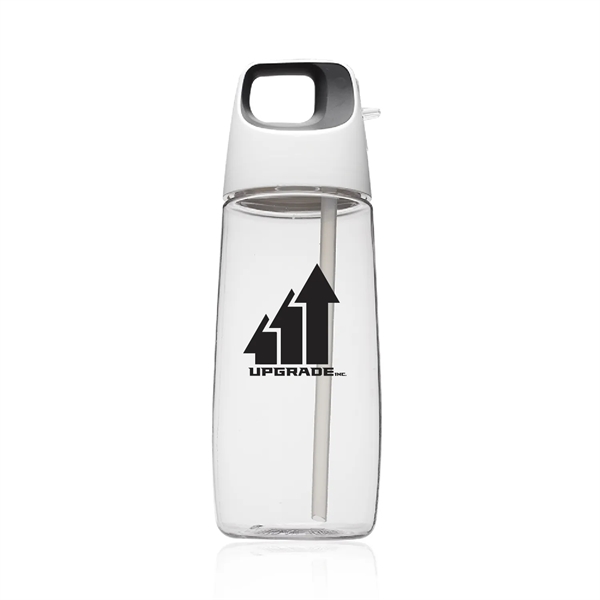 27 oz. Cube Water Bottle with Straw - a clear choice... from ASI 62088 IDProductsource