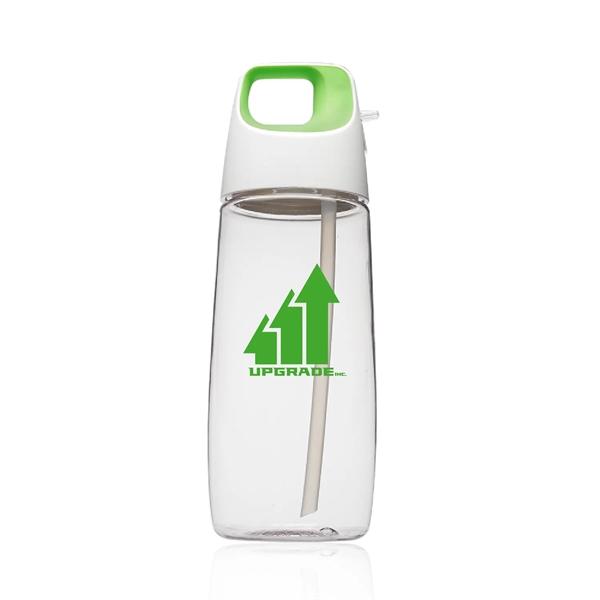 27 oz. Cube Water Bottle with Straw - a clear choice... from ASI 62088 IDProductsource