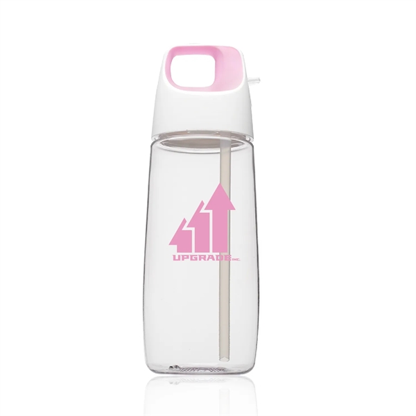 27 oz. Cube Water Bottle with Straw - a clear choice... from ASI 62088 IDProductsource
