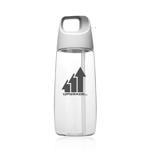 27 oz. Cube Water Bottle with Straw - a clear choice... from ASI 62088 IDProductsource
