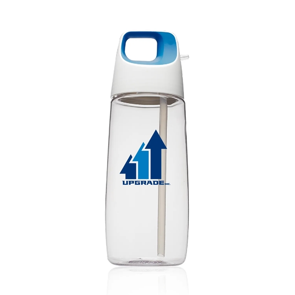 27 oz. Cube Water Bottle with Straw - a clear choice... from ASI 62088 IDProductsource