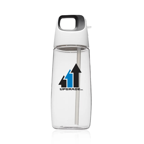 27 oz. Cube Water Bottle with Straw - a clear choice... from ASI 62088 IDProductsource